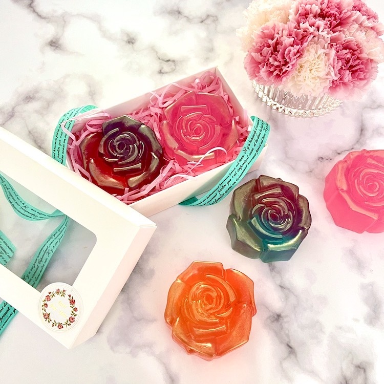 琉璃花朵皂禮盒