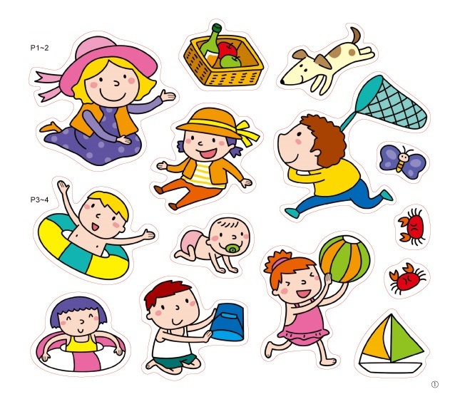 生活用品-快樂玩貼紙