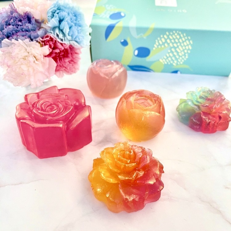 【母親節禮物】琉璃花朵洗手皂禮盒