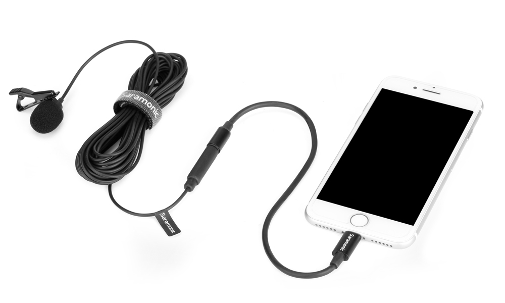 Saramonic楓笛 LavMicro U1B 全向型領夾麥克風(Lightning)