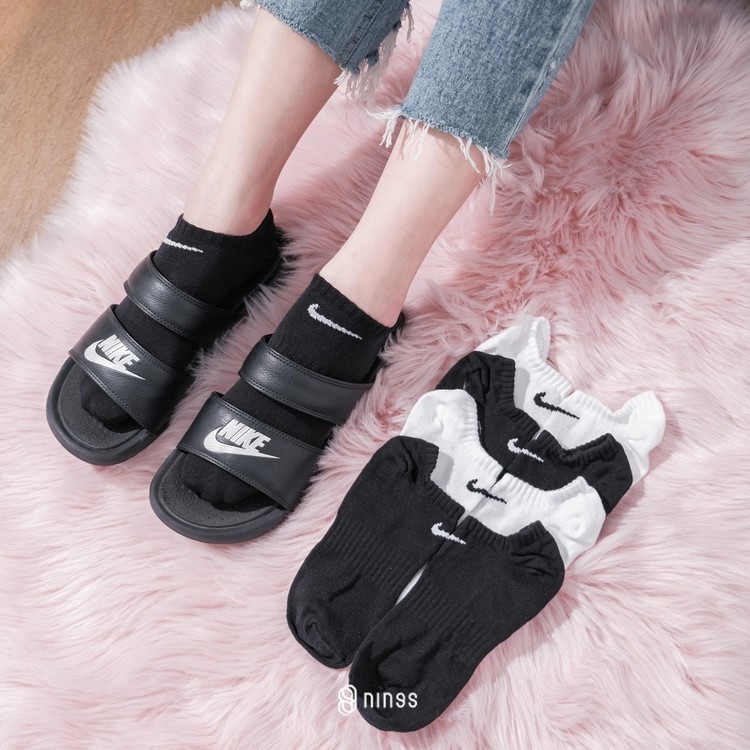 【現貨】NIKE COTTON LIGHTWEIGHT SOCKS 白色襪子 隱形襪（三雙一組） SX7678100