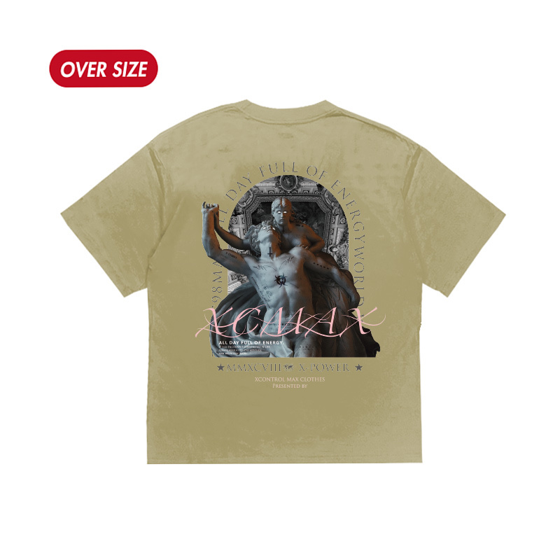 MAXXC THE VIRTUEST短T-卡其