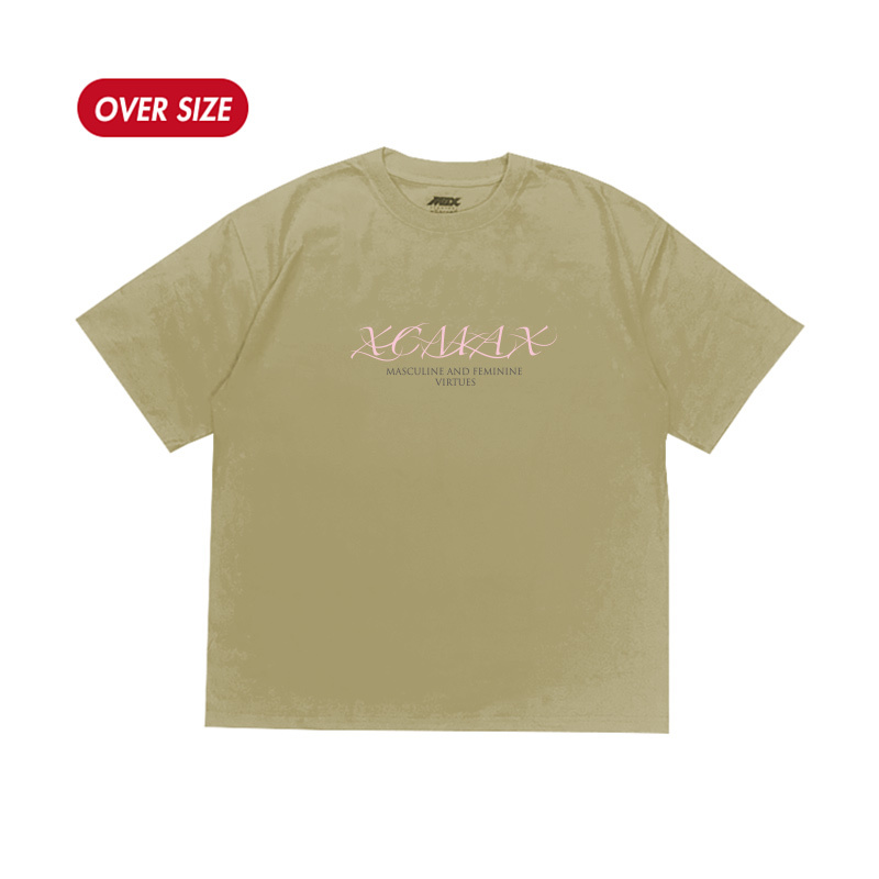 MAXXC THE VIRTUEST短T-卡其