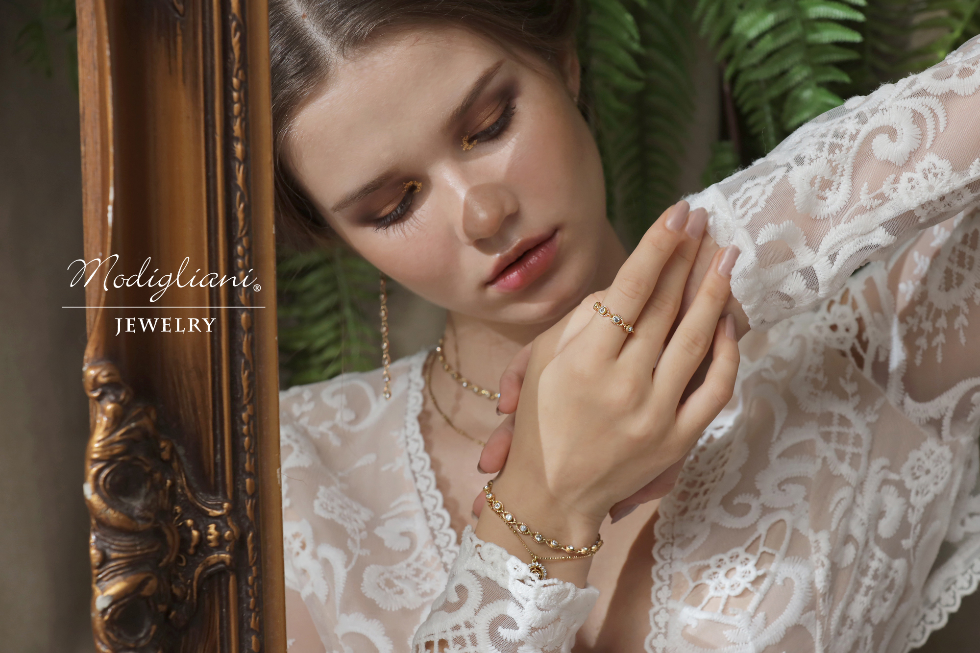 黃銅飾品,黃銅,雙層手鍊,神秘,搶眼,手鍊,華麗,鋯石