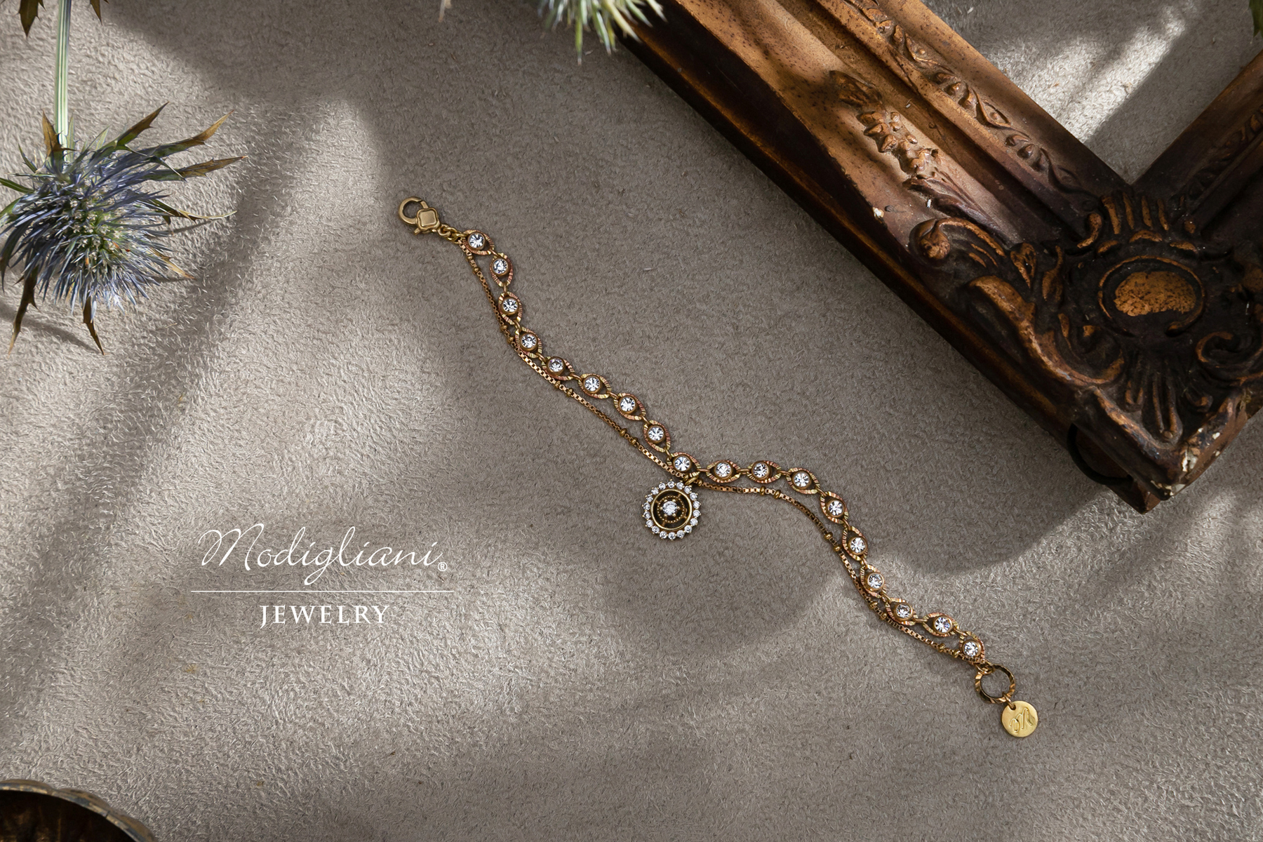 黃銅飾品,黃銅,雙層手鍊,神秘,搶眼,手鍊,華麗,鋯石