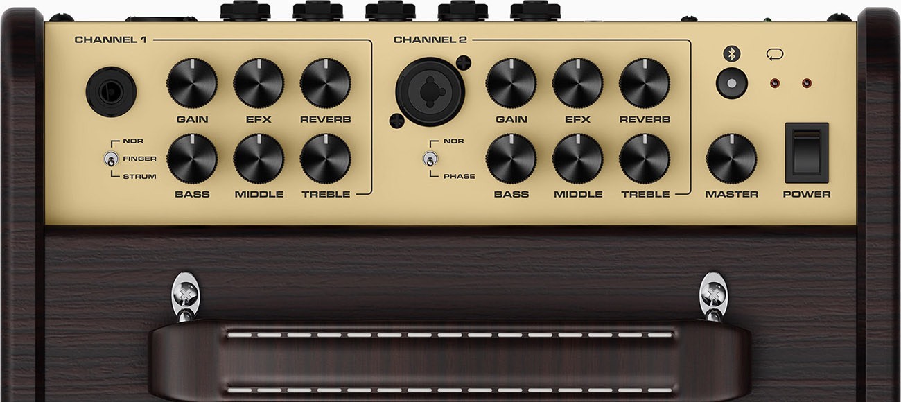 NUX - Stageman AC-80 木吉他音箱 充電式 app操作 內建IR、Loop及節奏鼓機 支援藍牙 附原廠踏板