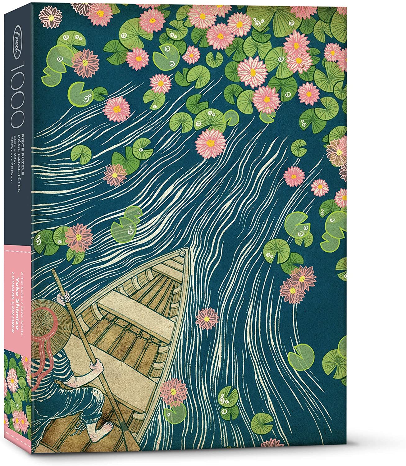 【FRED】睡蓮葉子探險家 1000片拼圖