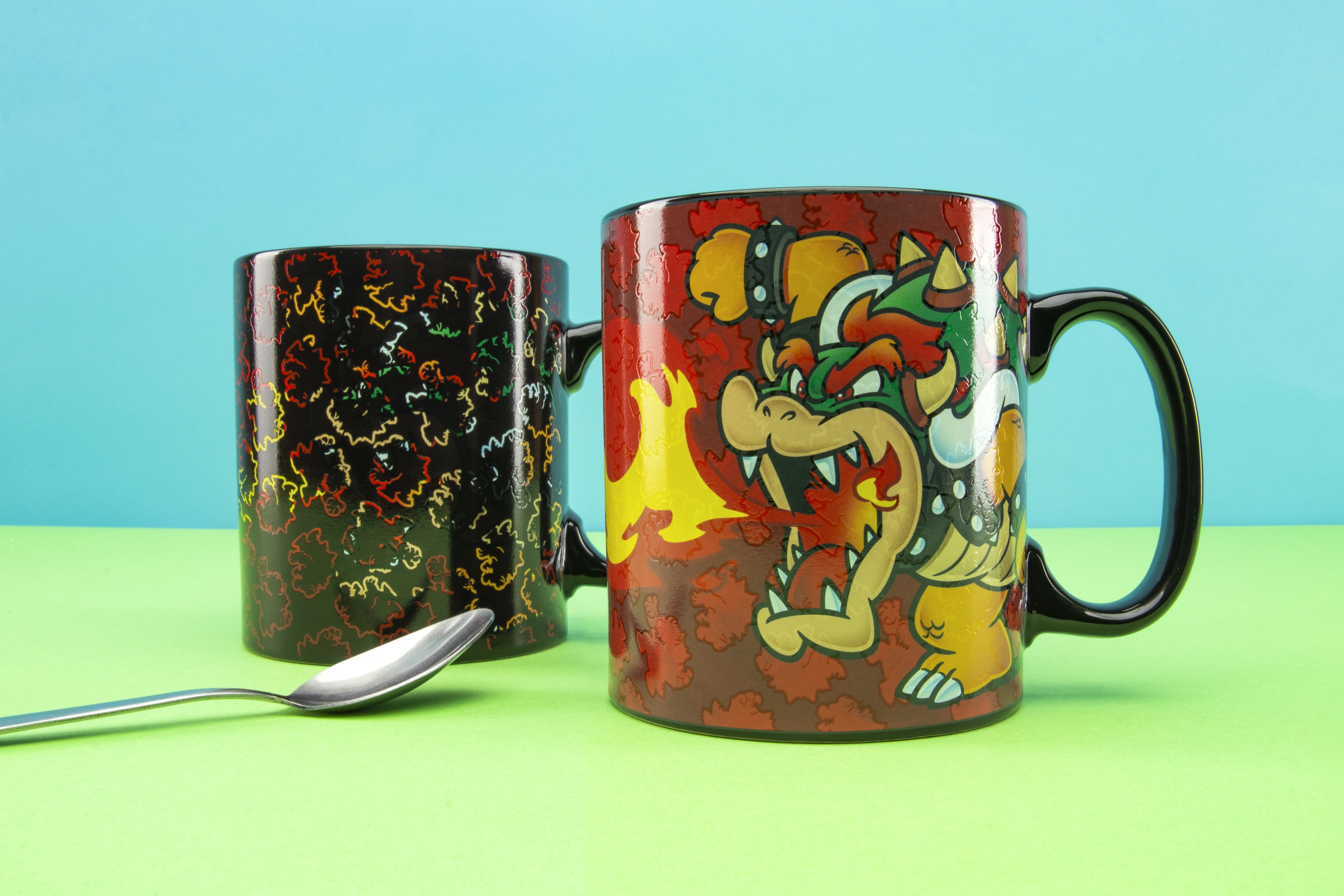 任天堂庫巴加大碼熱感變色杯