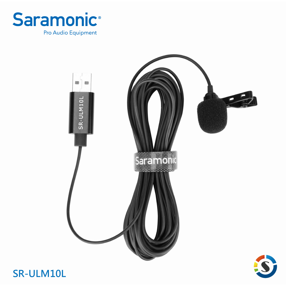 Saramonic楓笛 SR-ULM10L 全向型電容式領夾麥克風(USB)