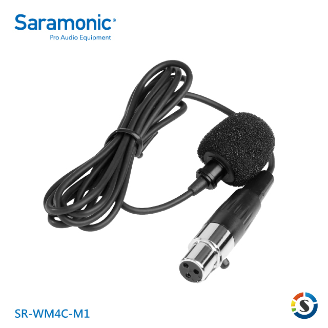 Saramonic楓笛 SR-WM4C-M1 全向領夾式麥克風(Mini XLR)