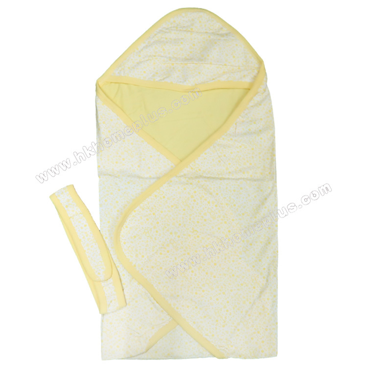 Koma Land: 嬰兒印花薄抱毯 (綁帶)