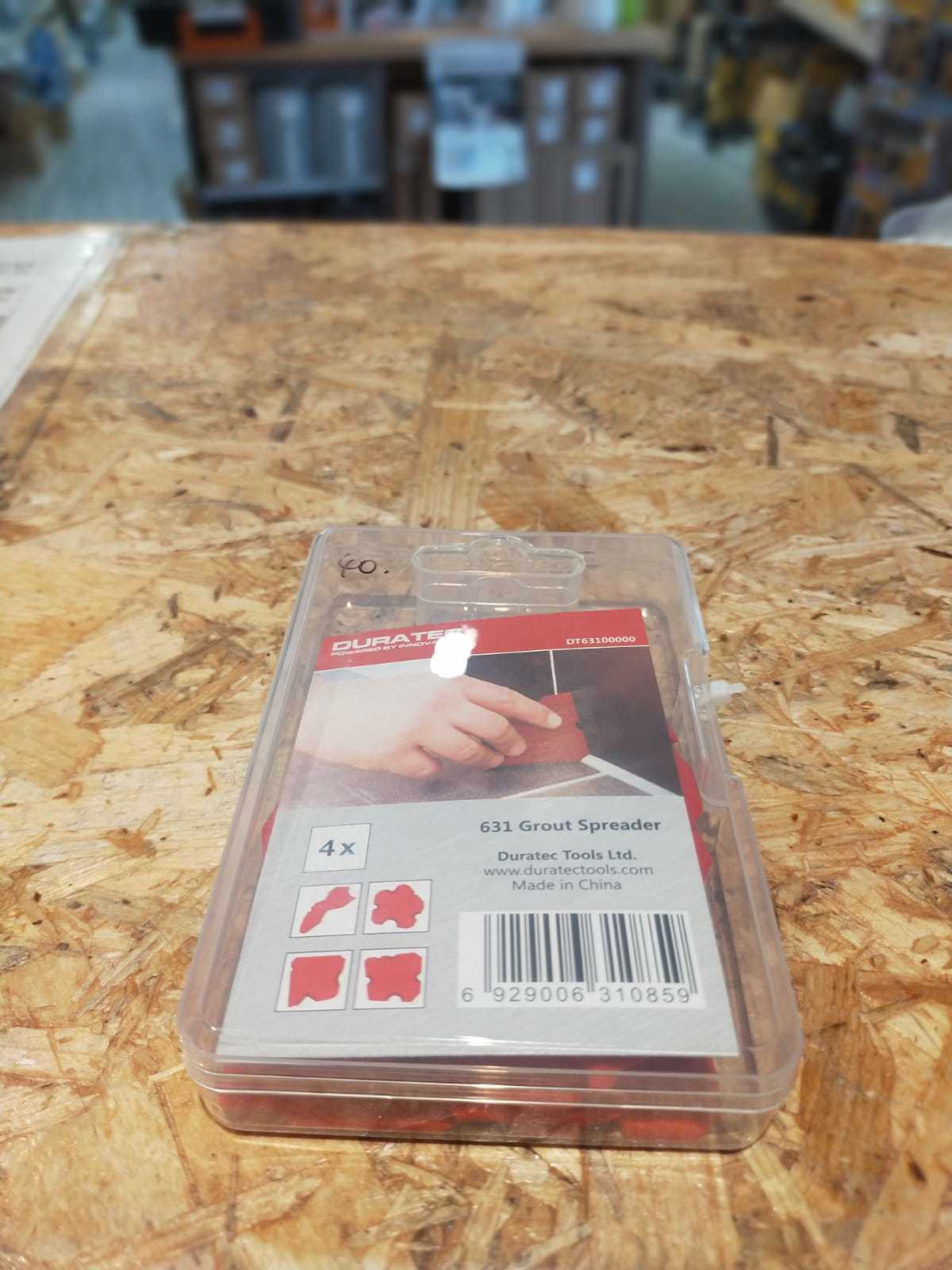 膠 -- DURATEC 玻璃膠刮   (4片裝)