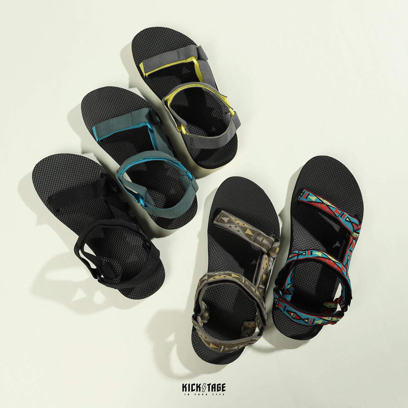 男鞋 TEVA ORIGINAL UNIVERSAL 五款 設計師聯名 緹花 圖騰 經典 織帶 涼鞋【TV1004006SDSH】