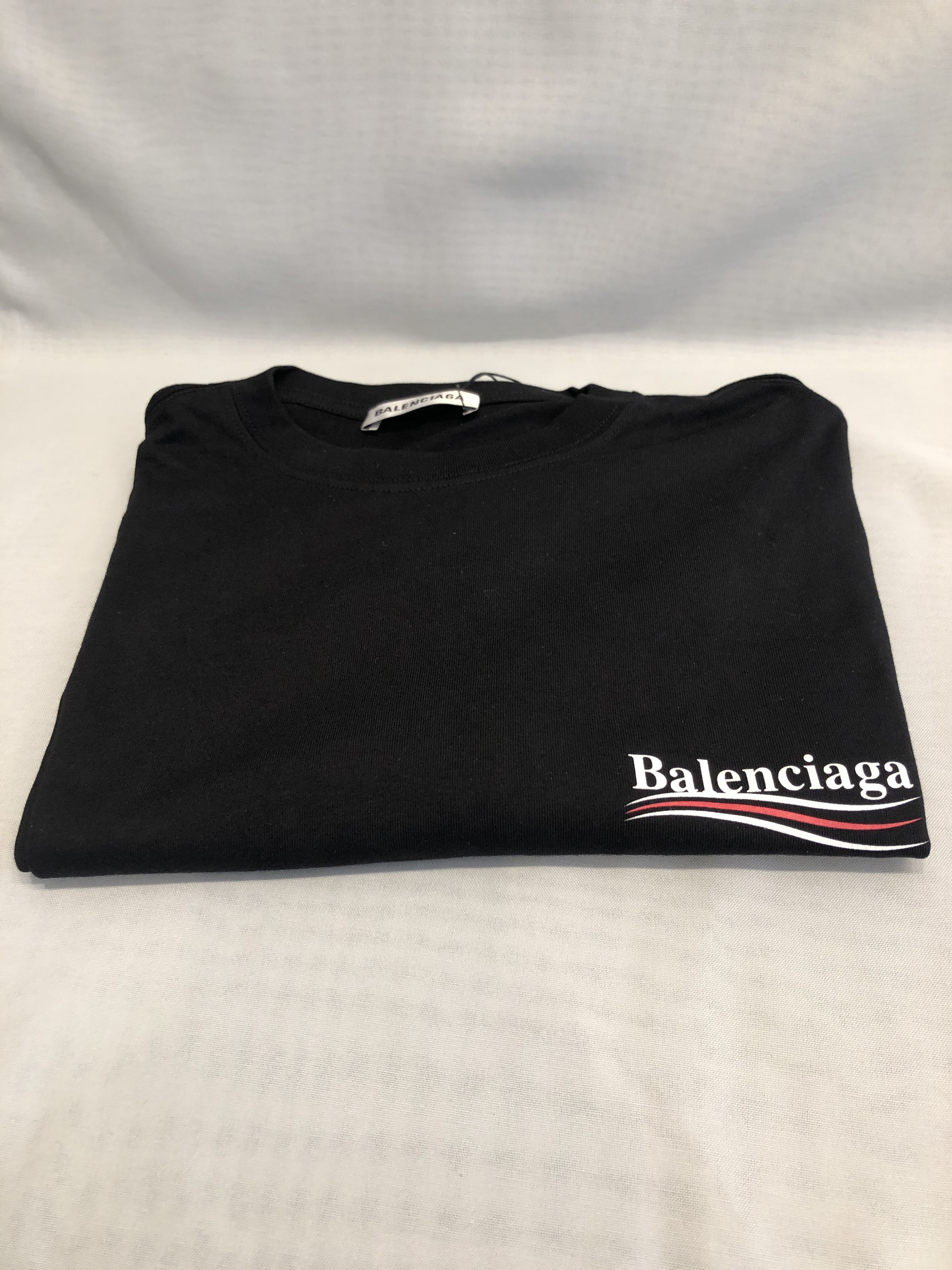 balenciaga political campaign t shirt