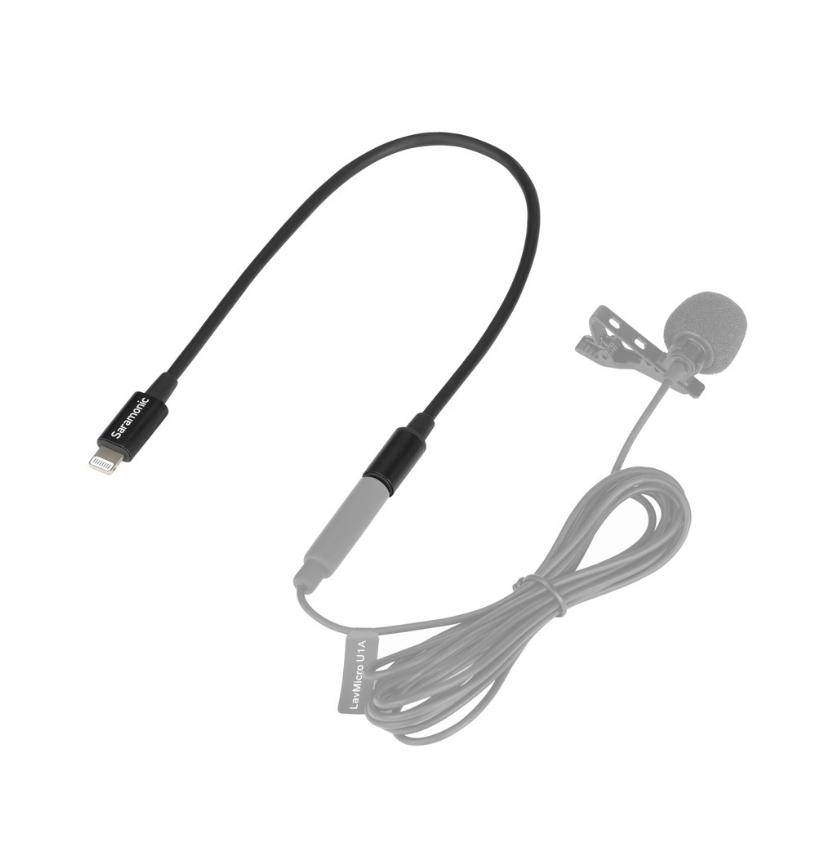 Saramonic楓笛 SR-C2000 麥克風轉接線(3.5mm轉Lightning)