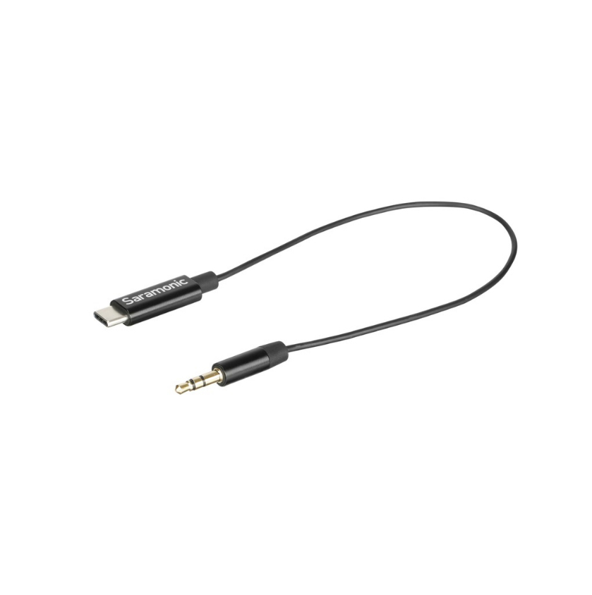 Saramonic楓笛 SR-C2001 麥克風轉接線(3.5mm轉Type-C)