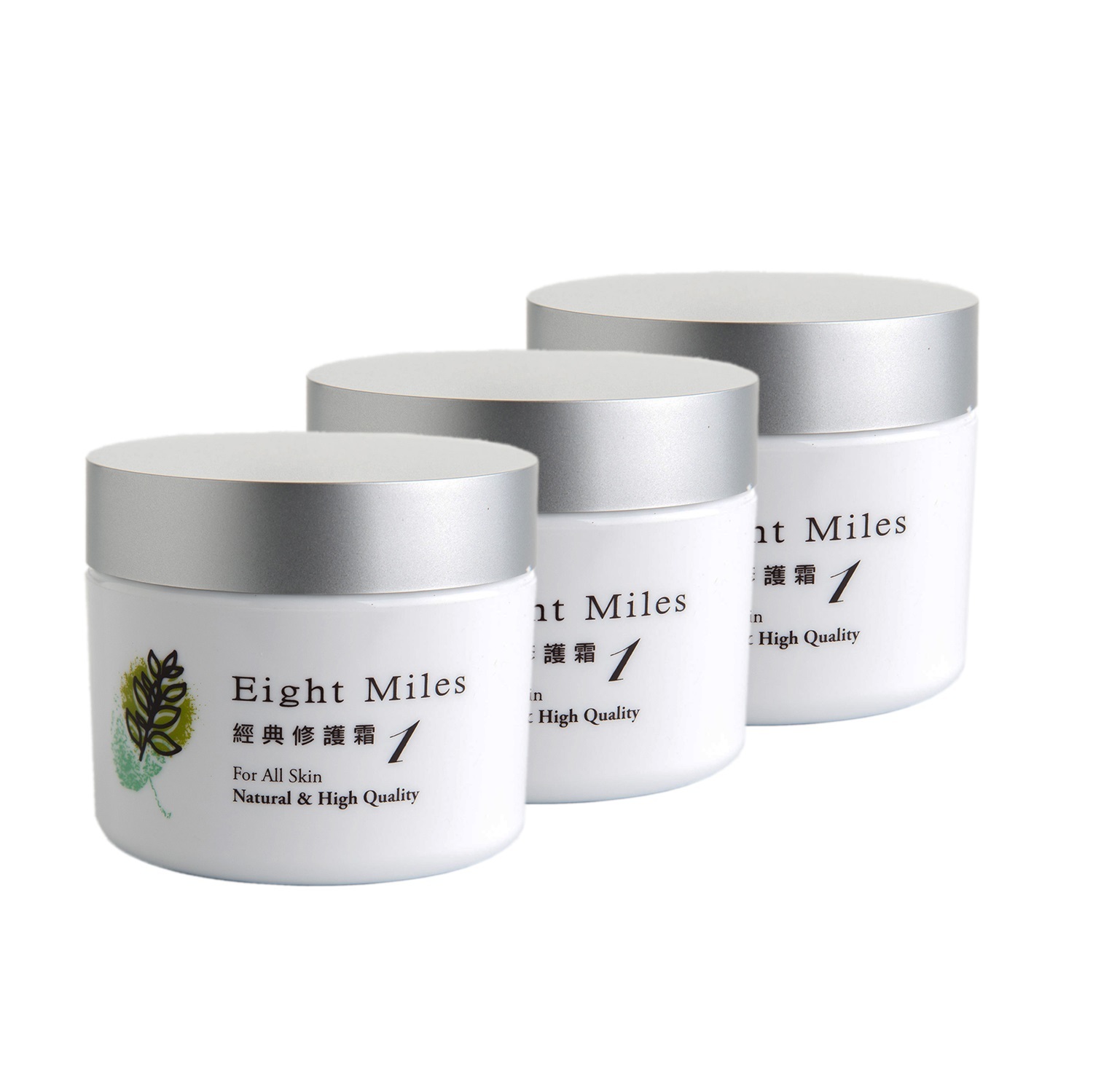 【Eight Miles】經典修護霜1號 (50mlx3入)