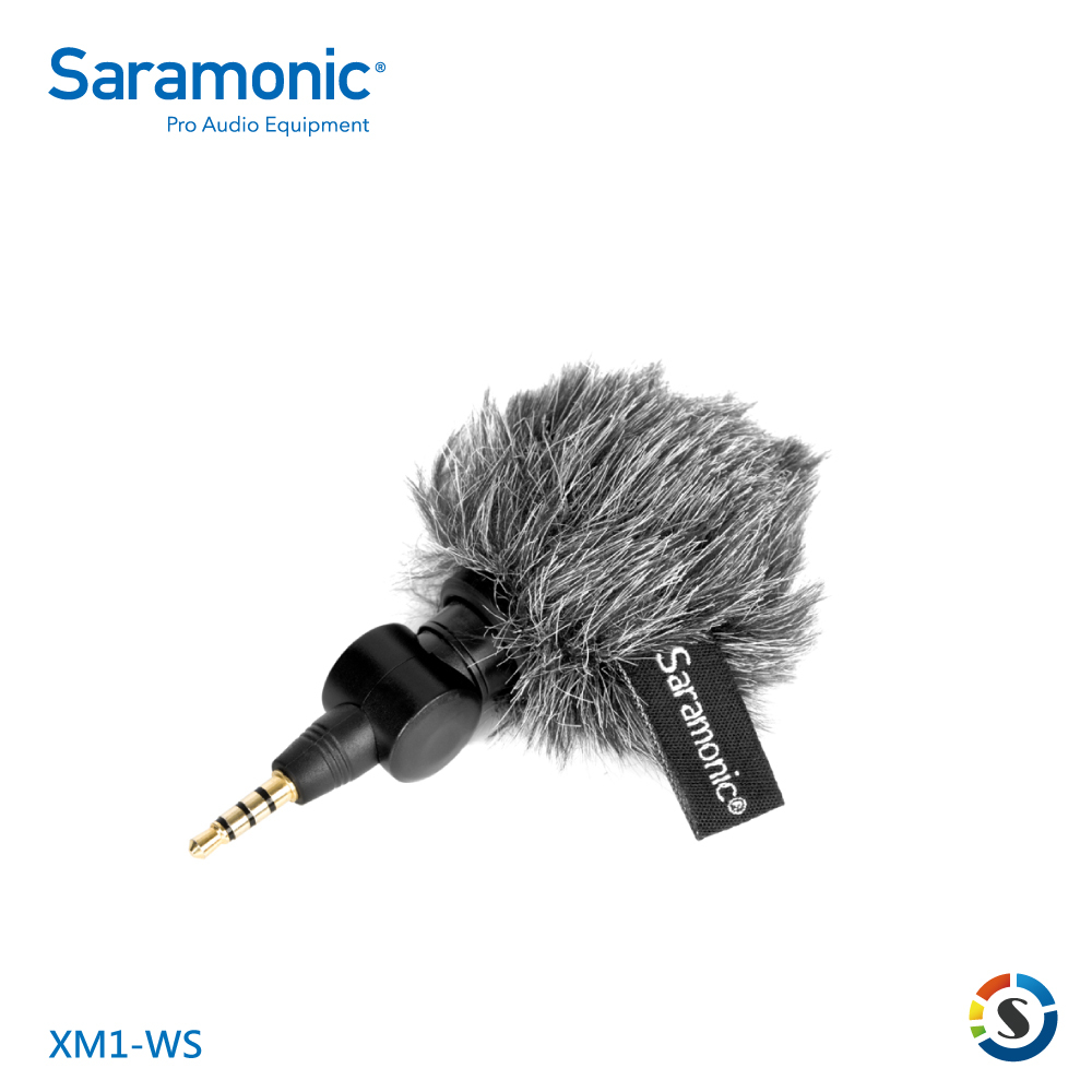 Saramonic楓笛 XM1-WS 迷你麥克風防風毛套