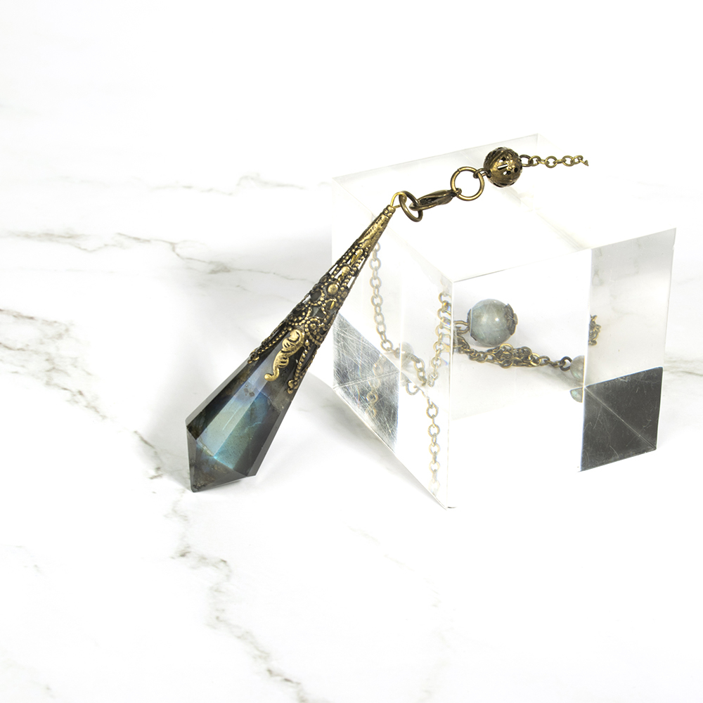 靈擺問事【水晶占卜靈擺】拉長石靈擺