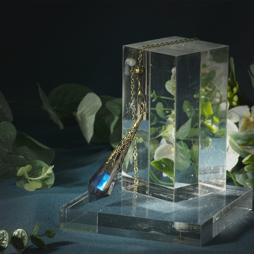 靈擺問事【水晶占卜靈擺】拉長石靈擺