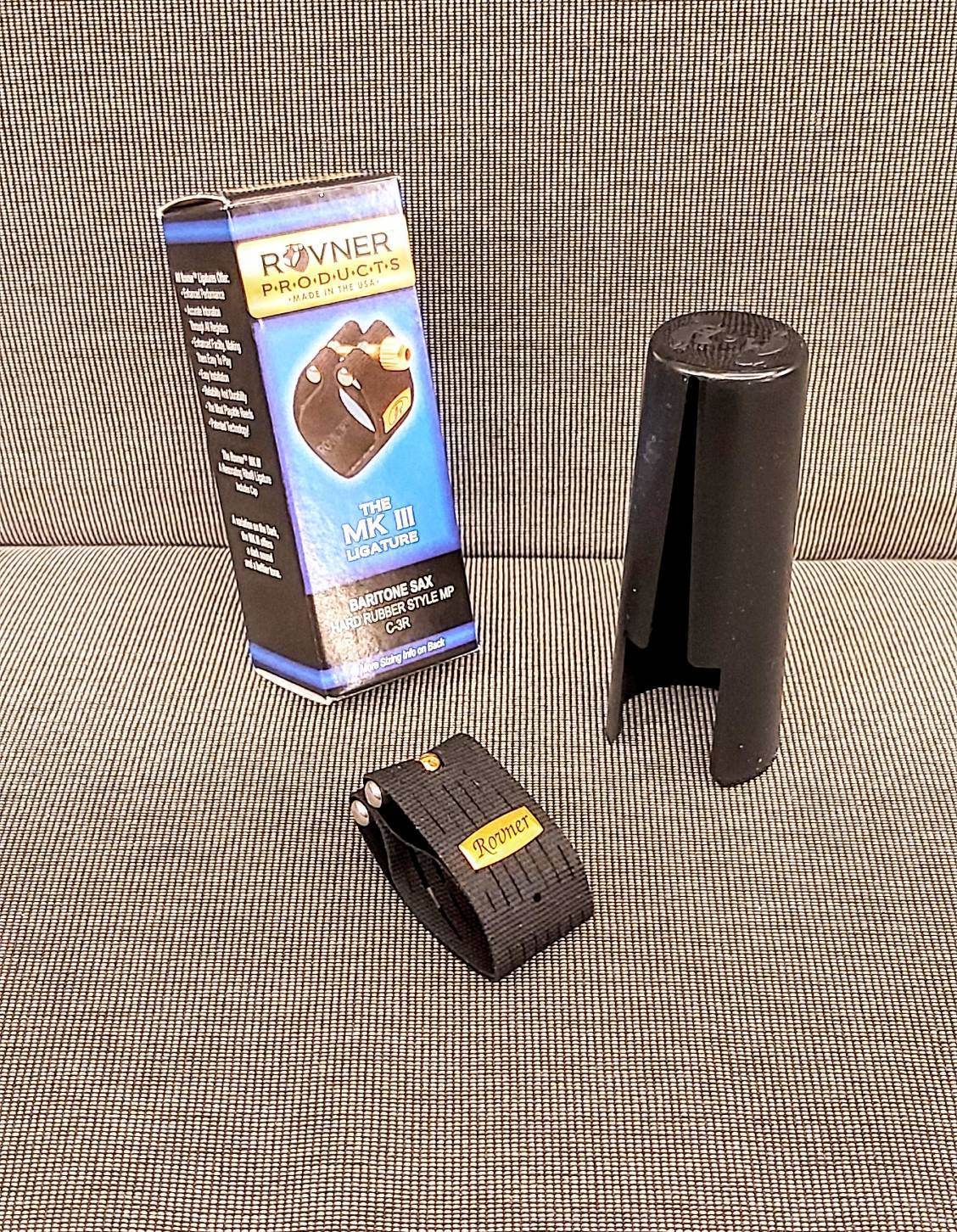 Rovner MKIII C-3R Baritone sax 上低音薩克斯風 吹嘴束圈+吹嘴蓋 美國製
