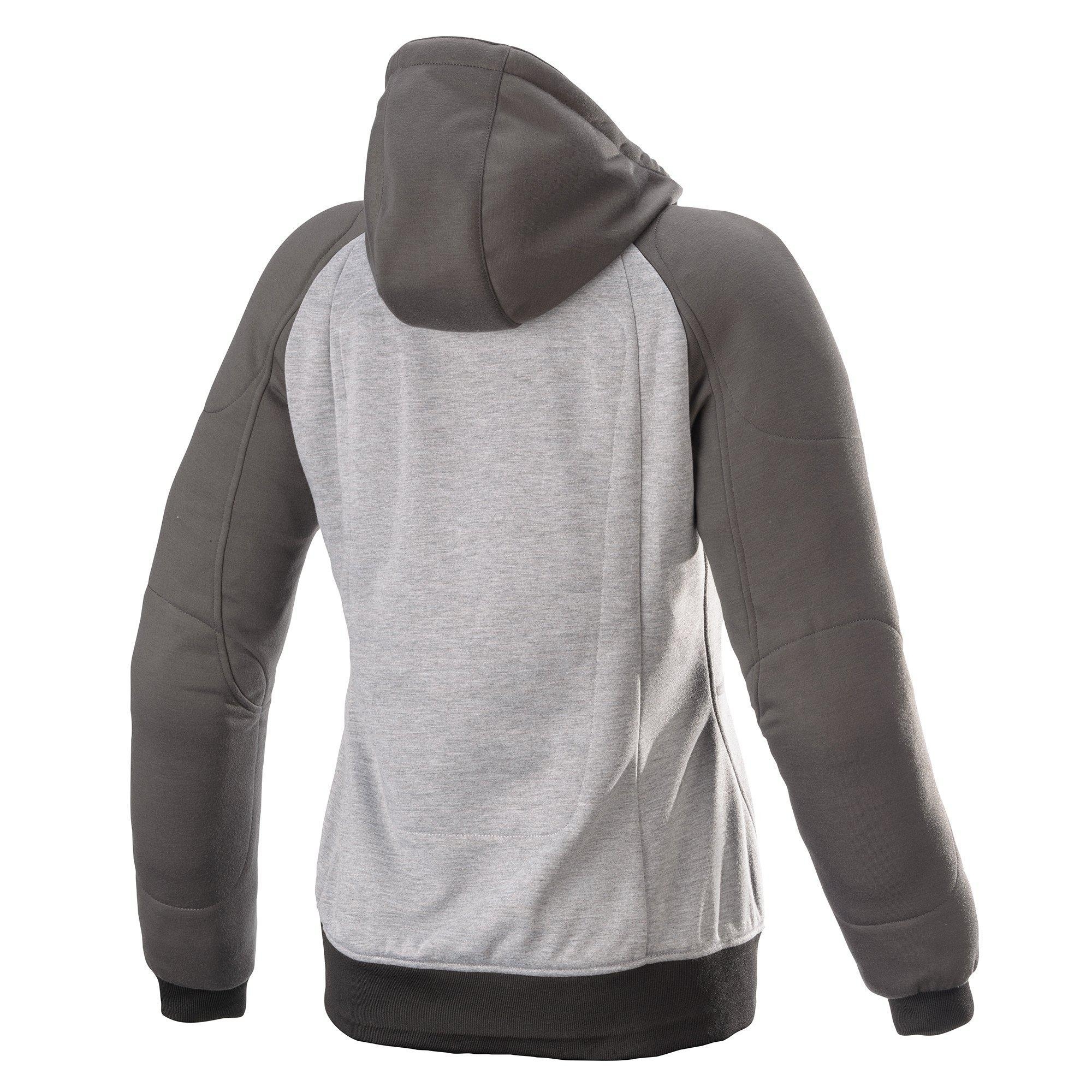 ALPINESTARS STELLA CHROME SPORT HOODIE MELANGE/GRAY-TAR/DIVA-PINK 女版 灰粉 四季防摔衣