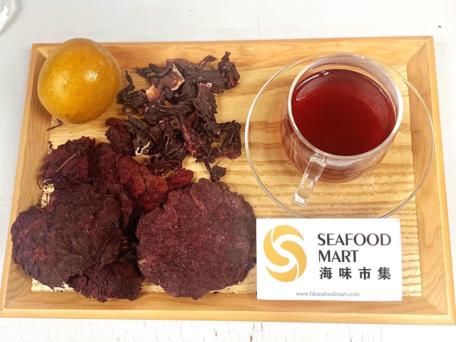 金羅漢果紫背天葵茶