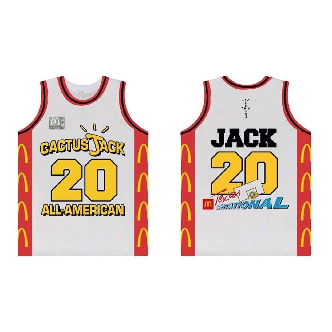 稀少現貨 Travis Scott x 麥當勞 聯名限定 球衣 球褲