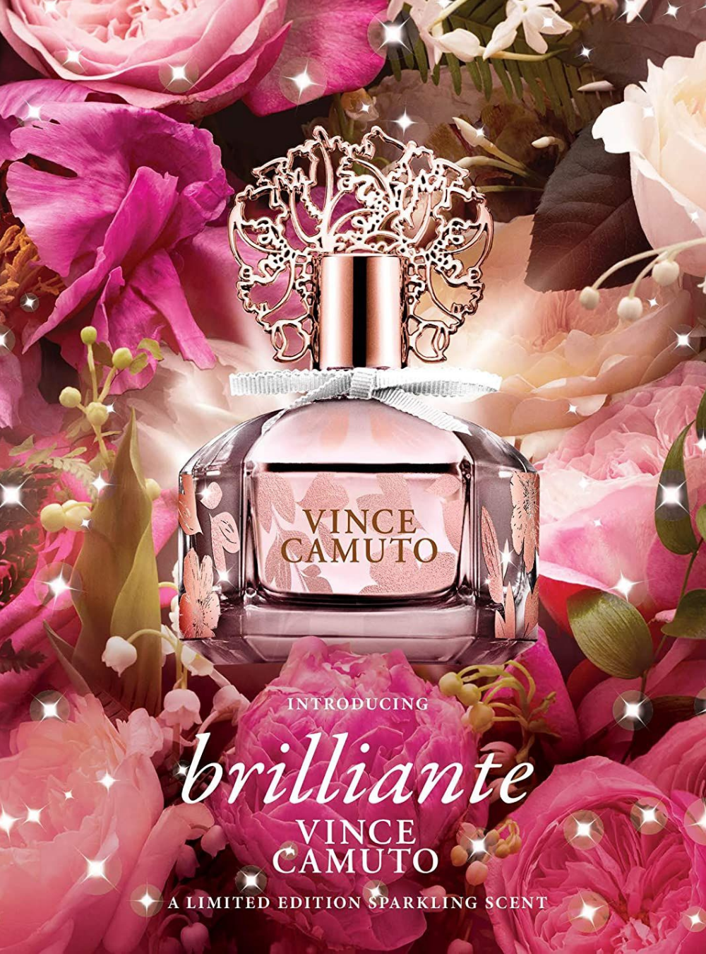 VINCE CAMUTO Brilliante 流星花園限量女性淡香精 100ml 流星的墜落 燦爛又閃耀 如同花園中盛放的花朵 打造女性自信閃耀的魅力
