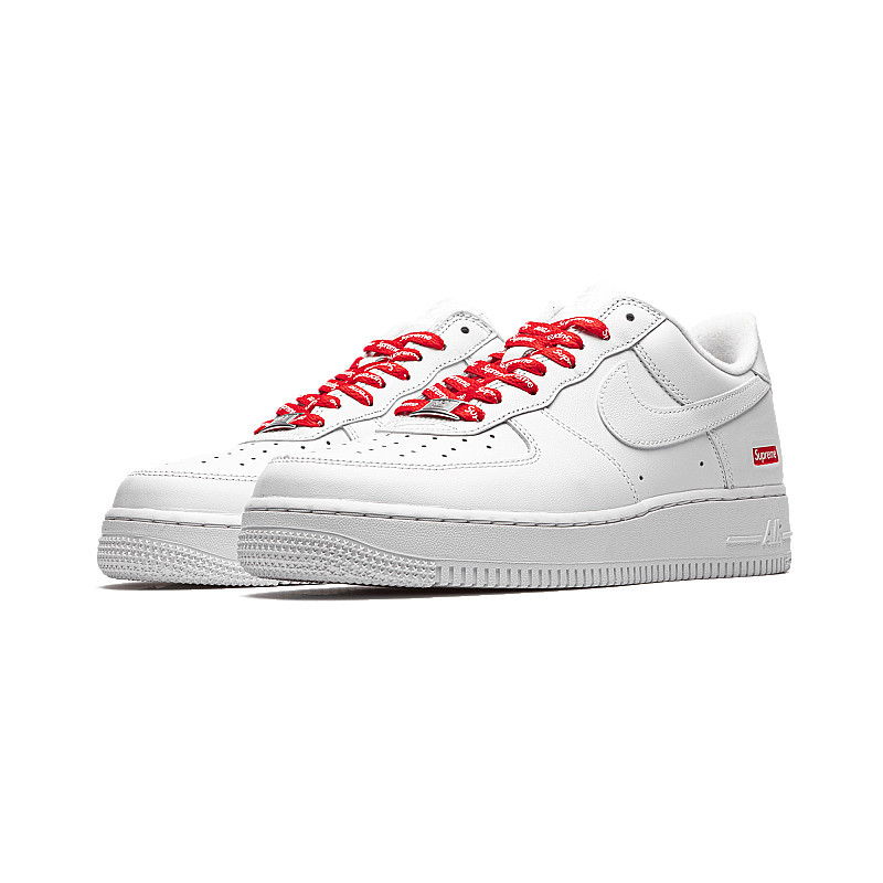 Supreme x Nike Air Force 1 Low 聯名款白男女鞋CU9225-100 [台