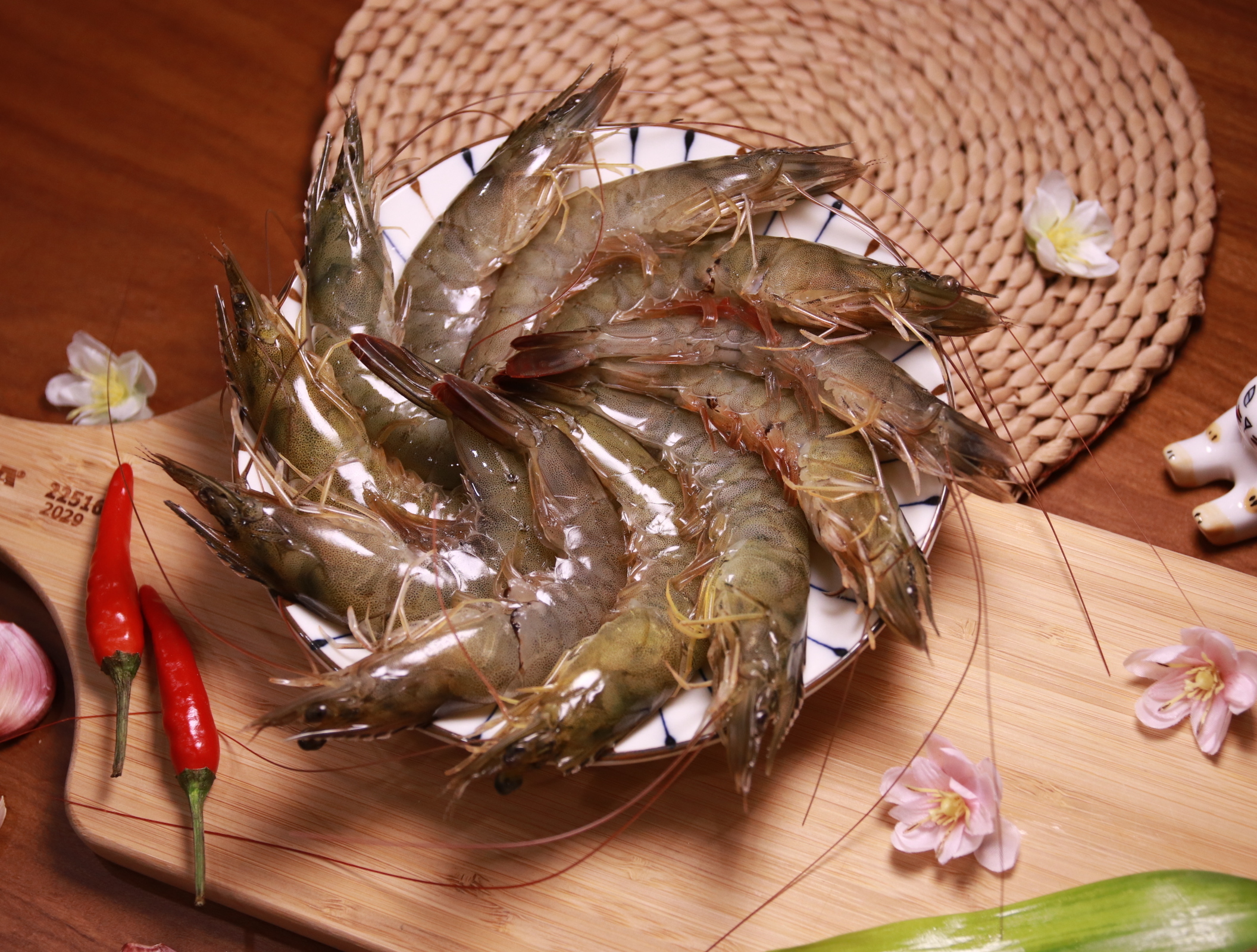 正港台灣產大白蝦（生凍）