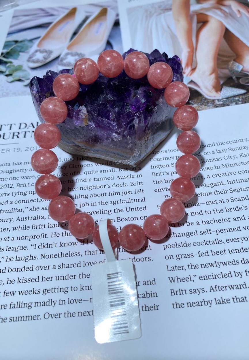 9.5mm 冰種紅紋石