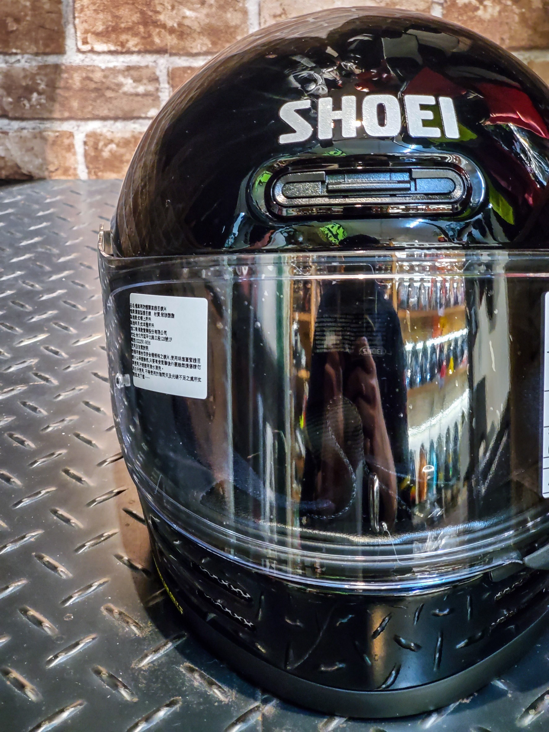 SHOEI GLAMSTER BLACK 黑 全罩