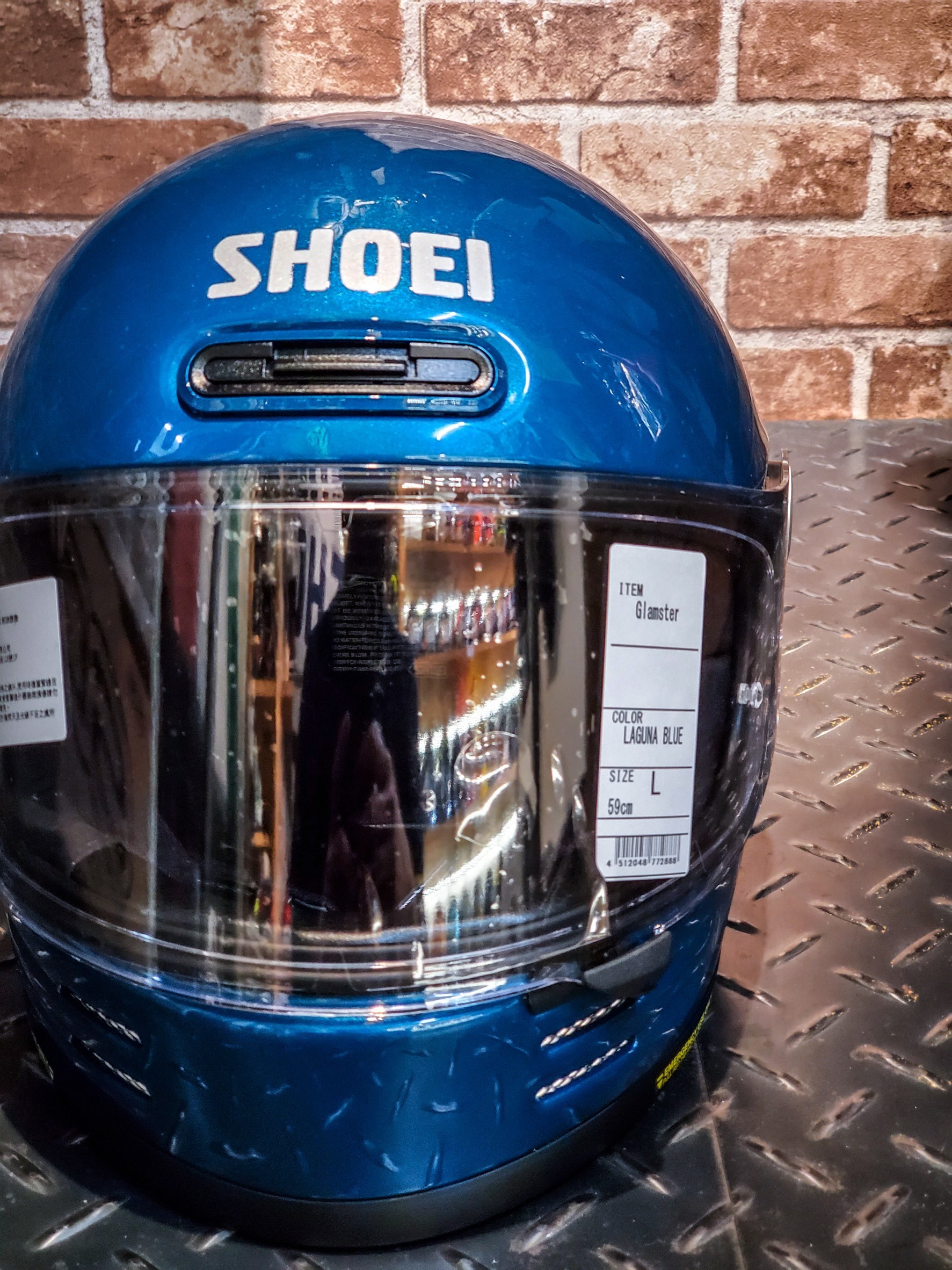 SHOEI GLAMSTER LAGUNA BLUE 湖水藍 全罩