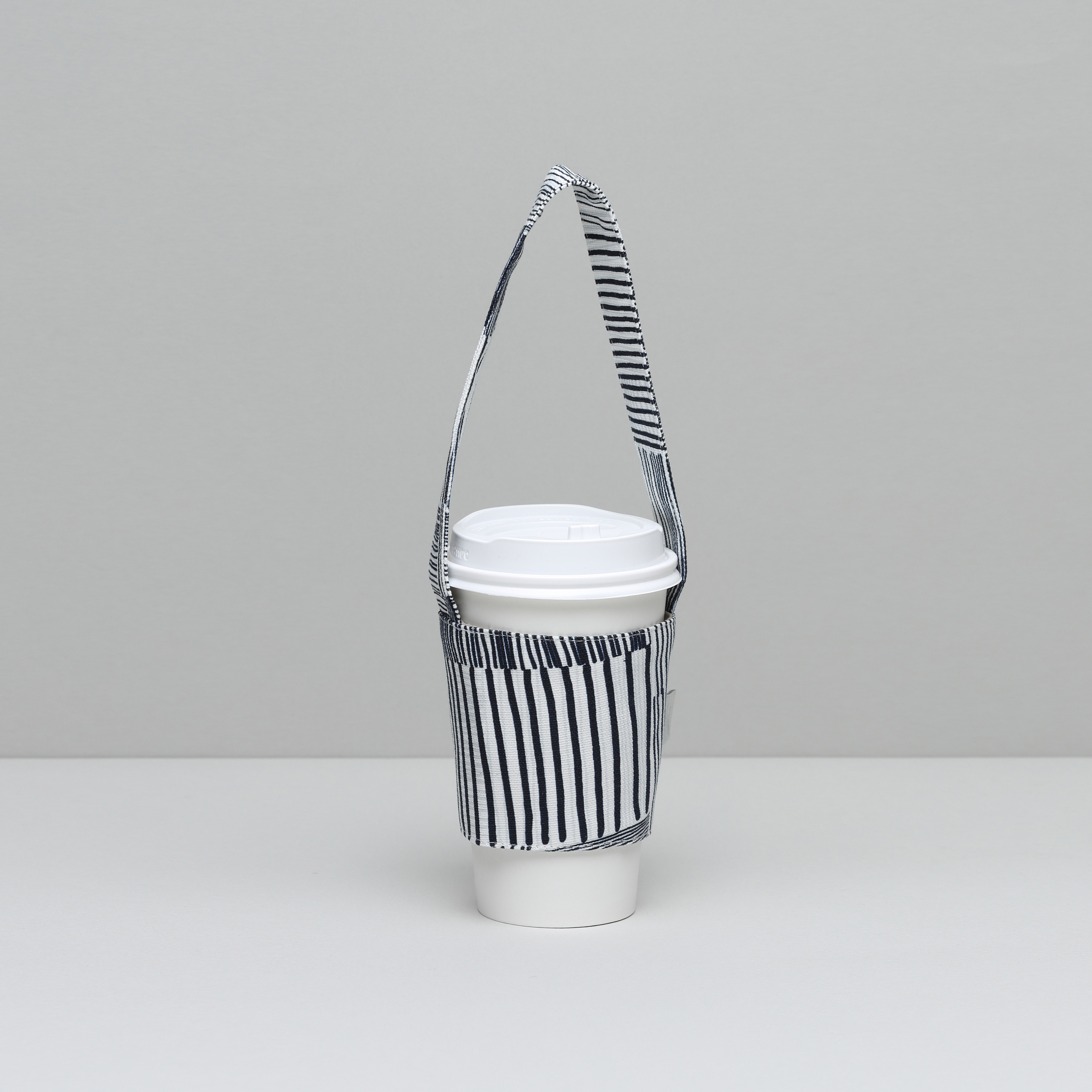 帆布飲料套 / 編織深藍