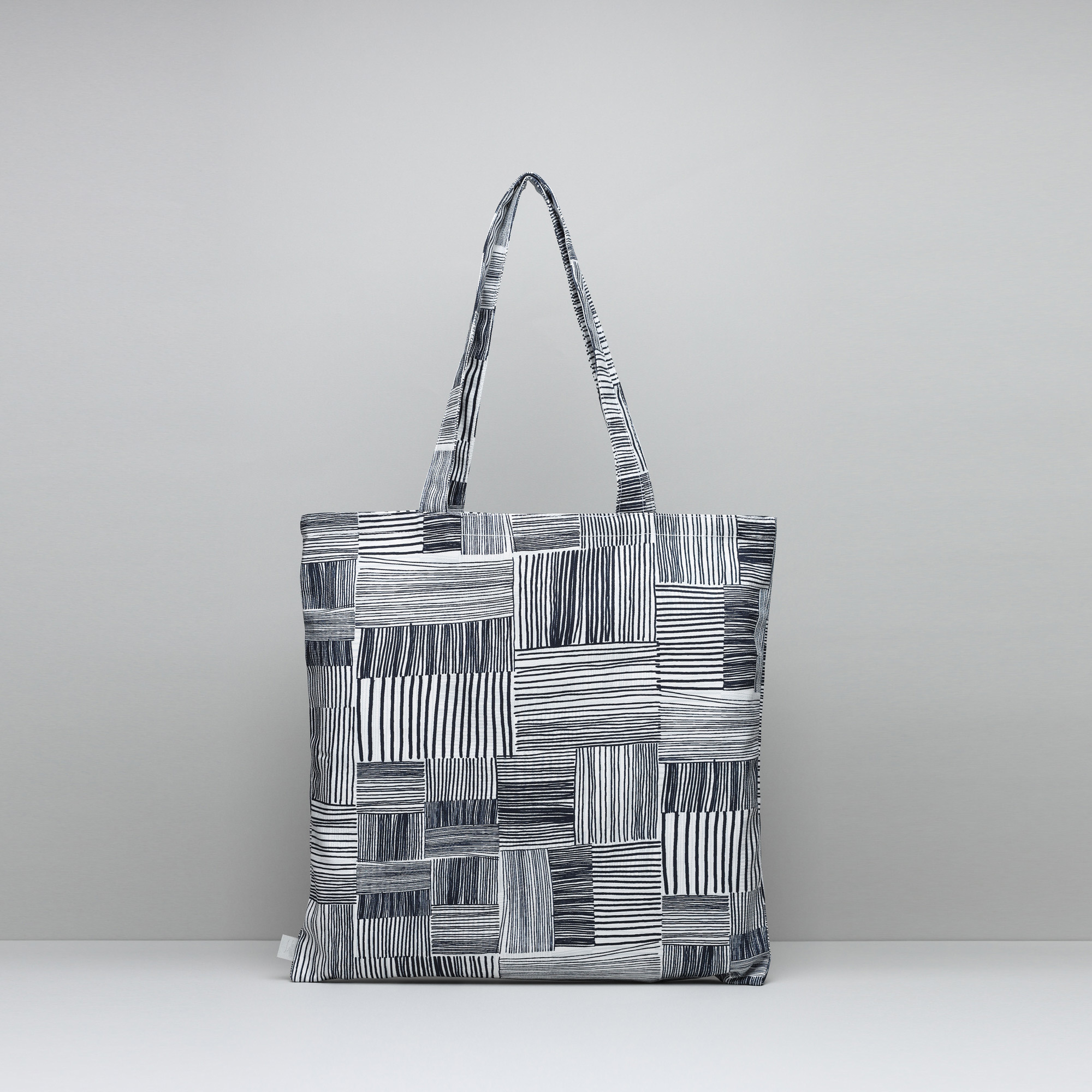 減簡托特包 / 編織深藍