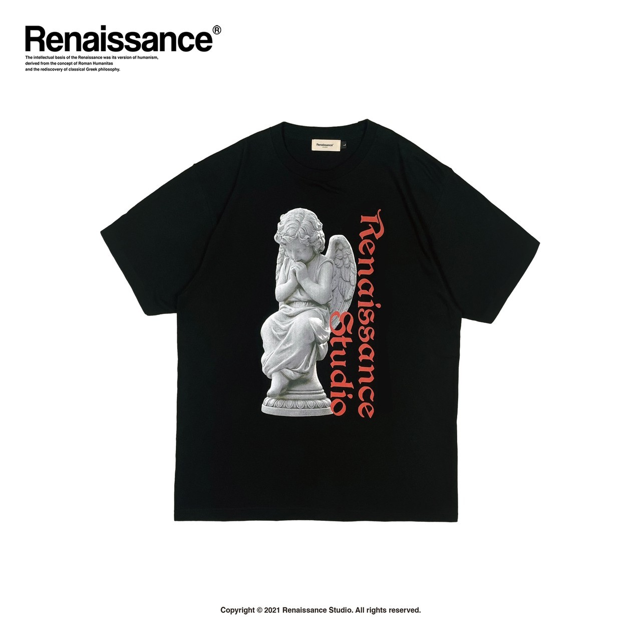 RENAISSANCE® 天使雕像短袖 T “ Angel statue Tee “