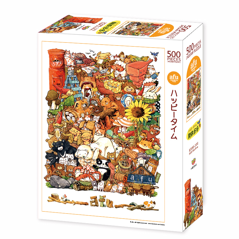 【PUZZLE STORY】afu 開森多多 500片拼圖