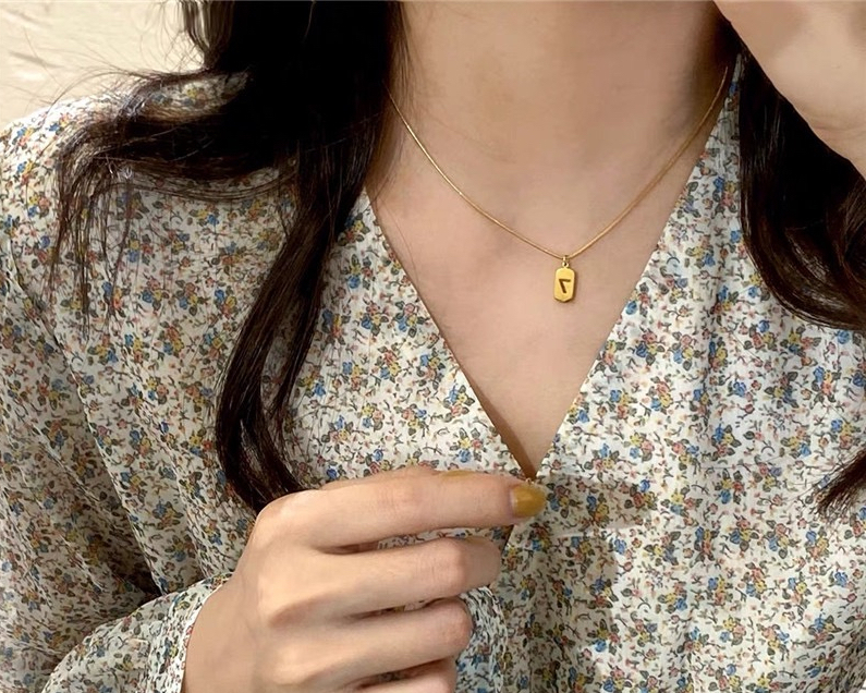 豬鼻子鈦鋼鎖骨鍊