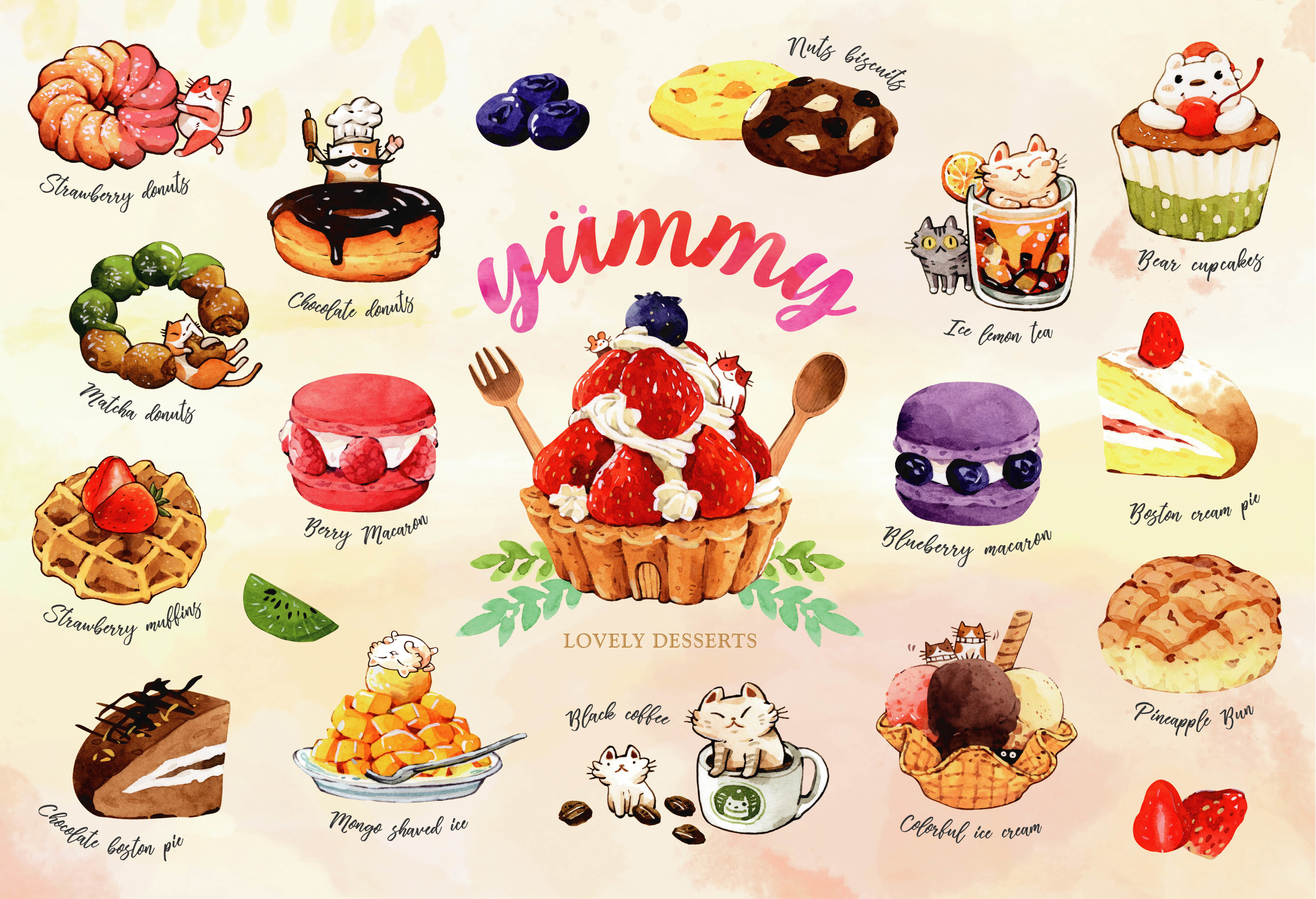 【PUZZLE STORY】afu 私藏甜點 300片拼圖