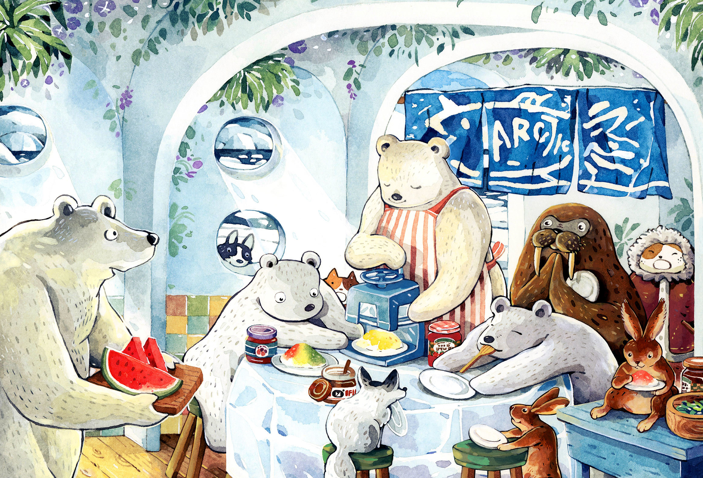 【PUZZLE STORY】afu 北極的夏日70片拼圖