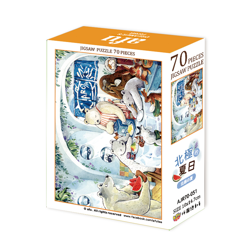 【PUZZLE STORY】afu 北極的夏日70片拼圖