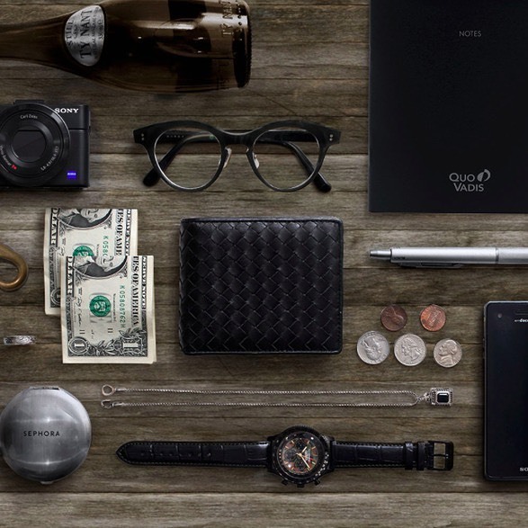 日本 Guionnet Bi-Fold Wallet