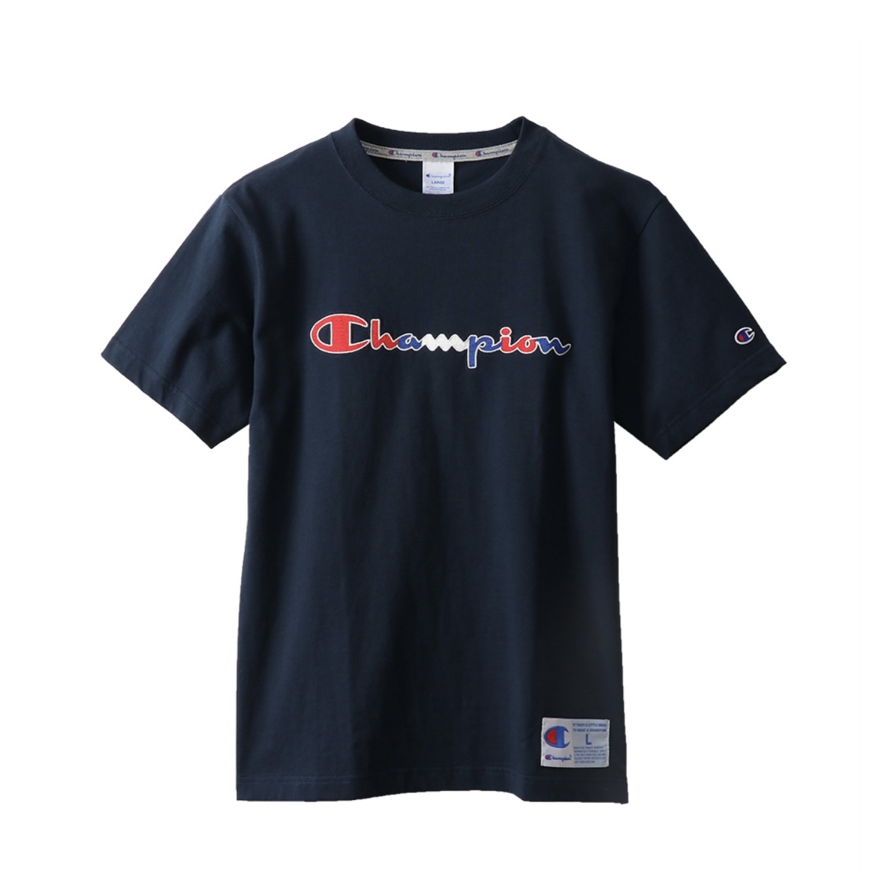 日版Champion Color刺繡Tee C3-R305