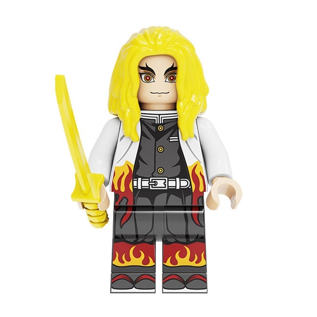 Kyojuro Rengoku Demon Slayer Minifigures Minifigs Fit Lego PG2324