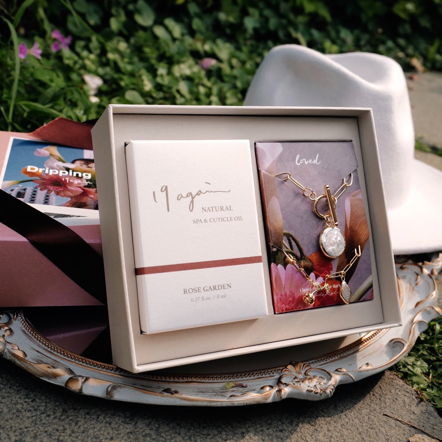 Dripping in Love 聯名緞帶禮盒 - 玫瑰款