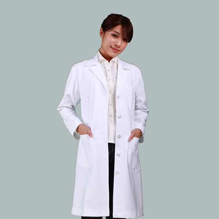 1345 女醫師服白袍