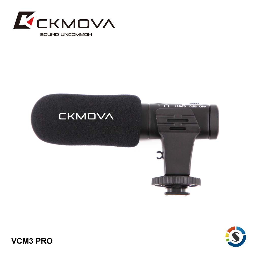 CKMOVA VCM3 PRO 全向電容式相機麥克風