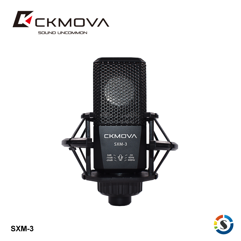 CKMOVA SXM-3 大振膜電容式直播麥克風
