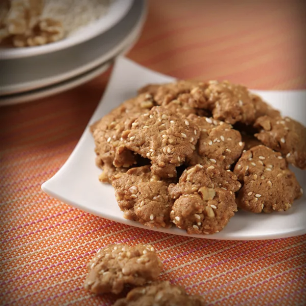 Joyus Pastries Sesame Walnut Cookies